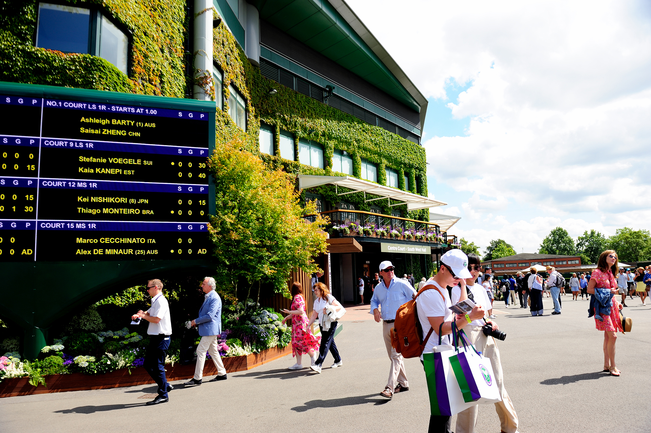 PTSG provides best views at Wimbledon