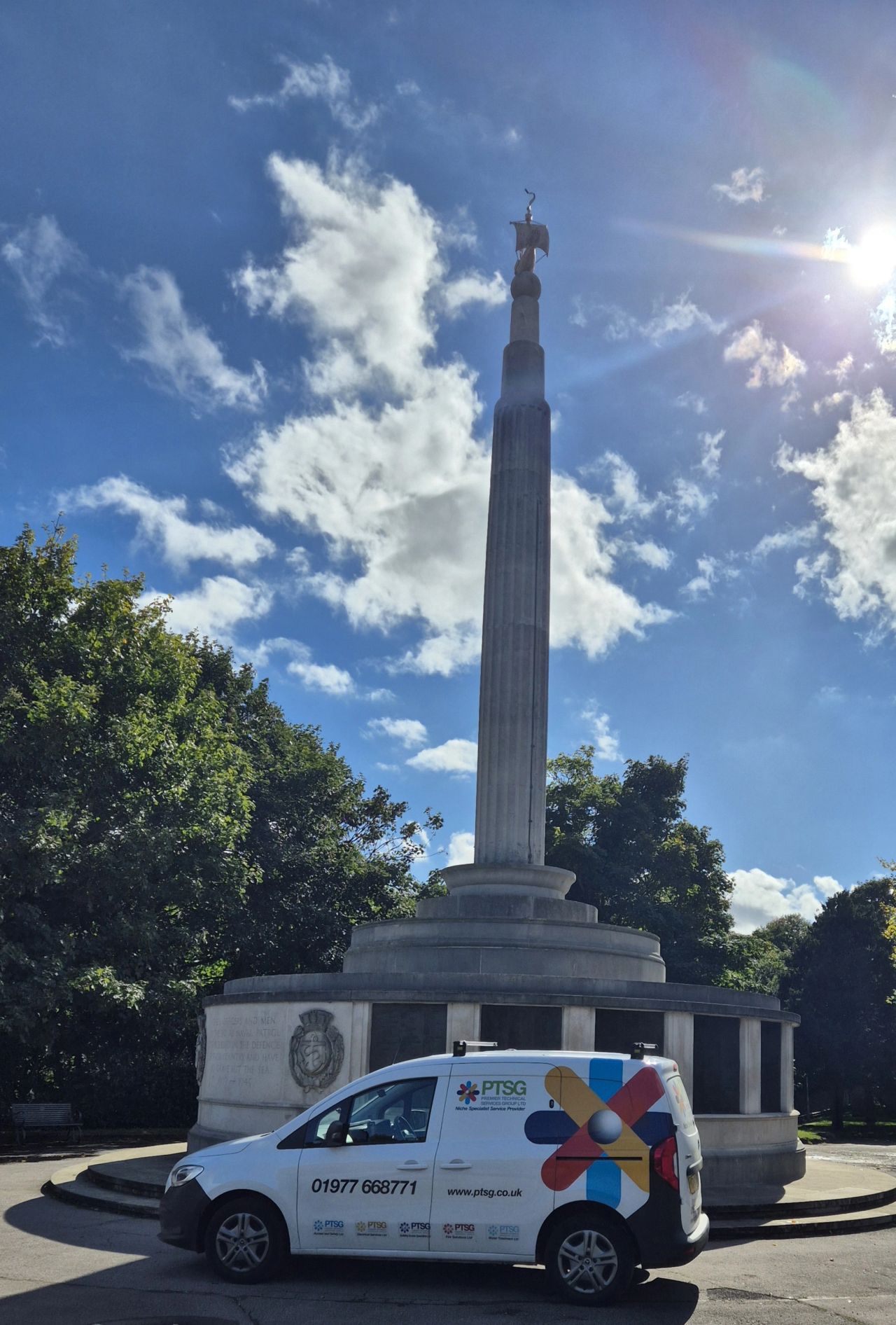 PTSG provides safety testing for war memorial